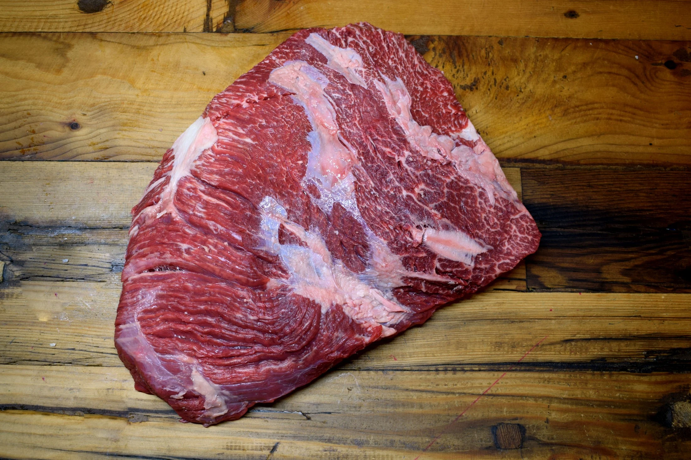 Picaña de vacuno con capa de grasa exterior